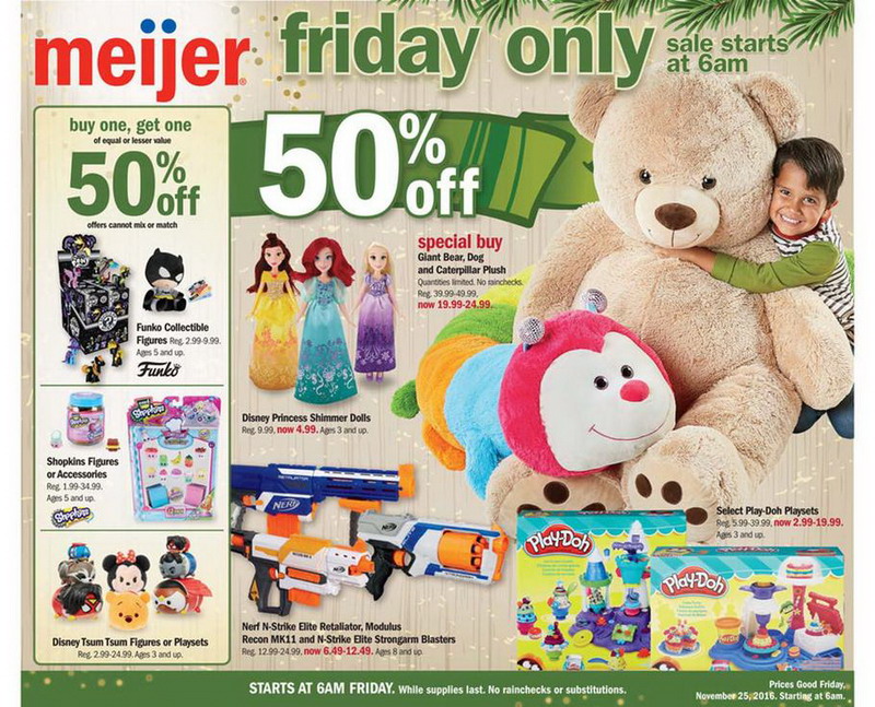 Meijer Black Friday 2016 Ads, Meijer Black Friday Sales 2016