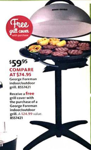 Black Friday Deal George Foreman Indoor Outdoor Grill Free Please Always Check With Local S To Confirm Errors Email Editor At Dealigg Com