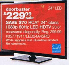 Telecomando Universale Per TV RCA LED24A45RQ 26LB30Q 32LB30Q &ndash; Nuovo
