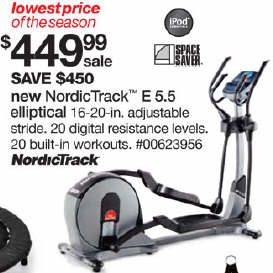 Nordictrack E5 Elliptical 2025