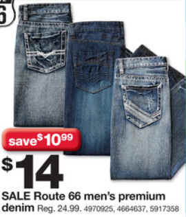 route 66 premium jeanswear
