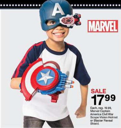 captain america civil war blaster reveal shield