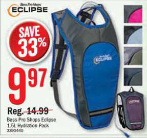 bass pro eclipse hydration pack
