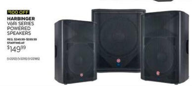 harbinger vari v2215