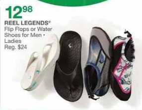 reel legends water shoes