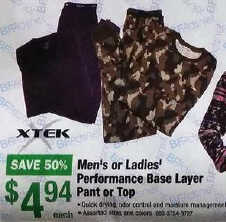 xtek base layer