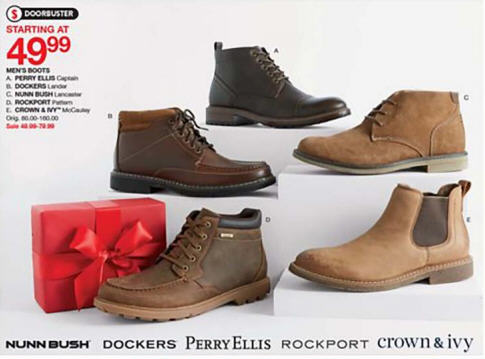 crown and ivy men's boots