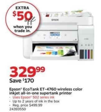 ecotank printer black friday