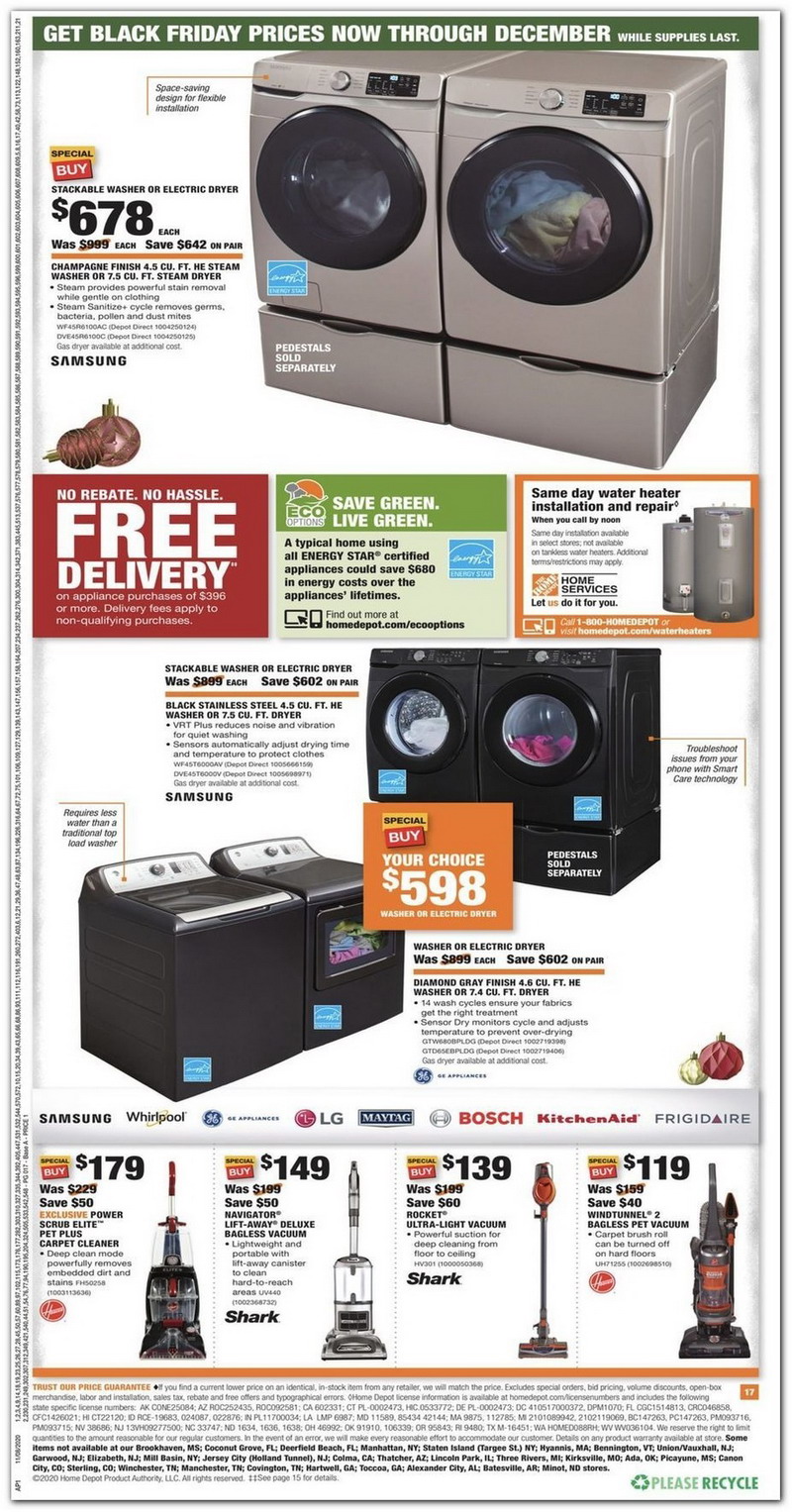 Home Depot Black Friday 2020 Ads, Home Depot Black Friday Sales 2020